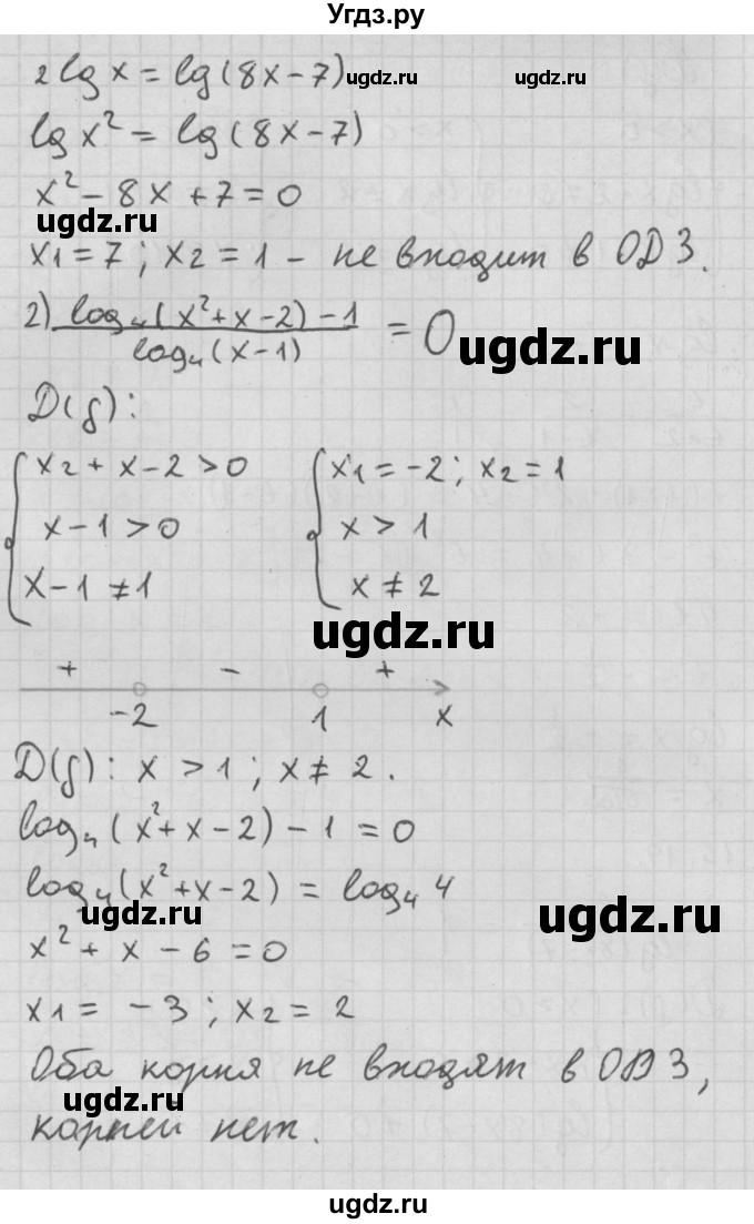 ГДЗ (Решебник к учебнику 2014) по алгебре 11 класс Мерзляк А.Г. / § 15 / 15.19(продолжение 2)
