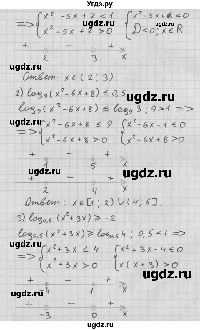 ГДЗ (Решебник к учебнику 2014) по алгебре 11 класс Мерзляк А.Г. / § 16 / 16.12(продолжение 2)