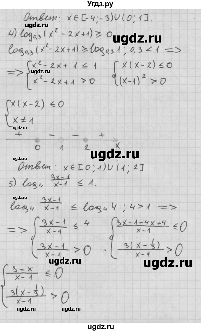 ГДЗ (Решебник к учебнику 2014) по алгебре 11 класс Мерзляк А.Г. / § 16 / 16.12(продолжение 3)