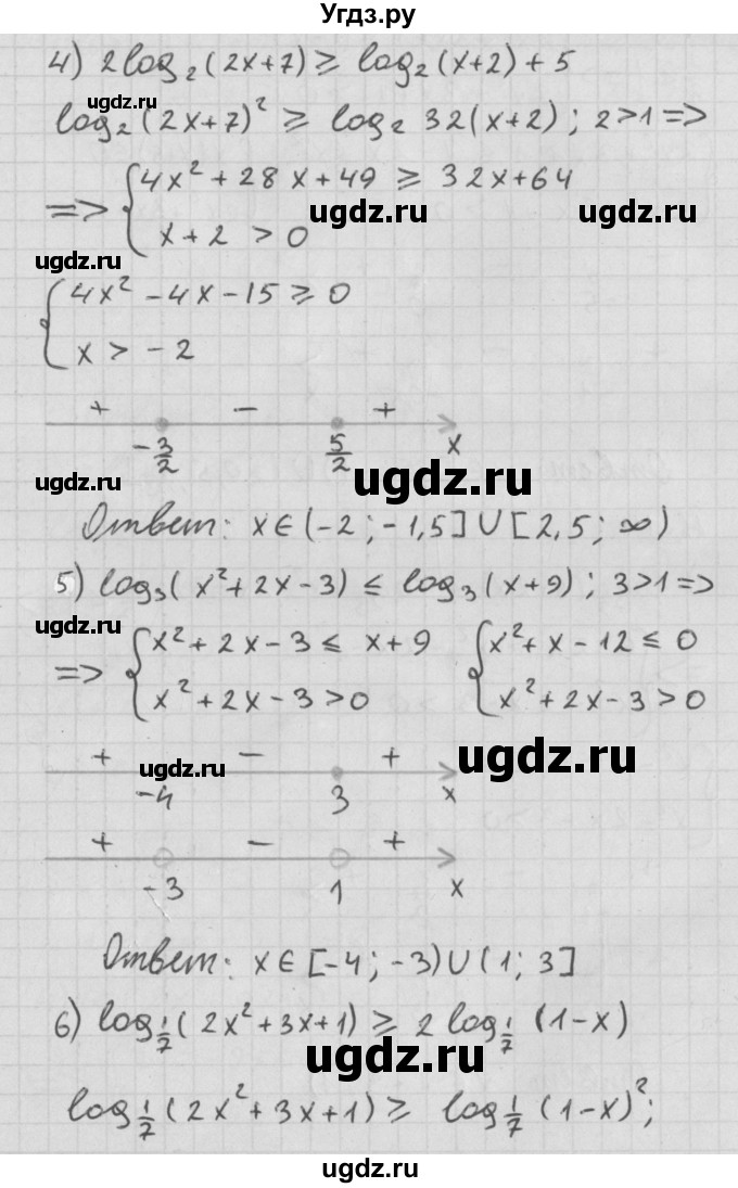 ГДЗ (Решебник к учебнику 2014) по алгебре 11 класс Мерзляк А.Г. / § 16 / 16.13(продолжение 3)