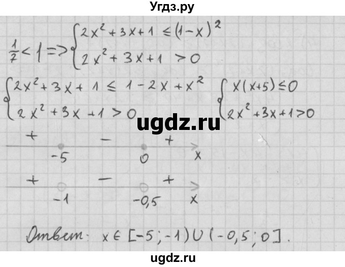 ГДЗ (Решебник к учебнику 2014) по алгебре 11 класс Мерзляк А.Г. / § 16 / 16.13(продолжение 4)