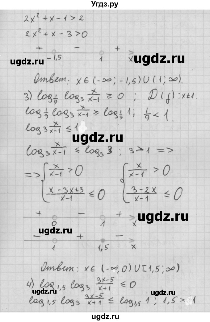 ГДЗ (Решебник к учебнику 2014) по алгебре 11 класс Мерзляк А.Г. / § 16 / 16.21(продолжение 2)