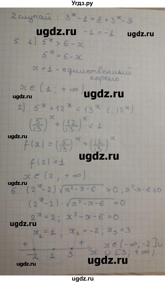 ГДЗ (Решебник к учебнику 2014) по алгебре 11 класс Мерзляк А.Г. / когда сделаны уроки. упражнение / стр.144(продолжение 3)