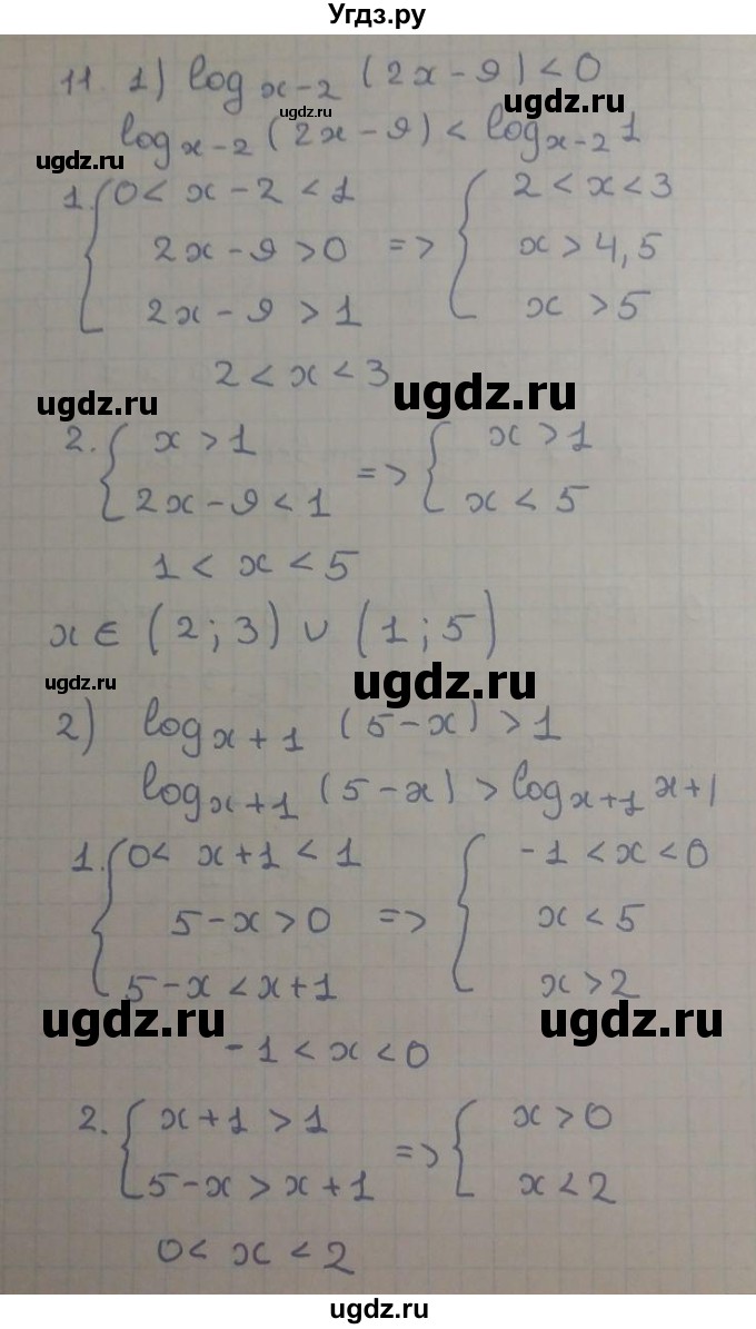 ГДЗ (Решебник к учебнику 2014) по алгебре 11 класс Мерзляк А.Г. / когда сделаны уроки. упражнение / стр.144(продолжение 6)