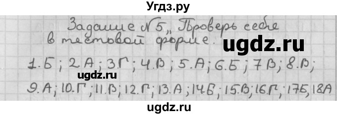 ГДЗ (Решебник к учебнику 2014) по алгебре 11 класс Мерзляк А.Г. / проверь себя. задание № / 5