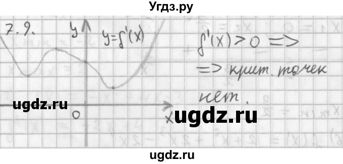 ГДЗ (Решебник к учебнику 2014) по алгебре 11 класс Мерзляк А.Г. / § 7 / 7.9