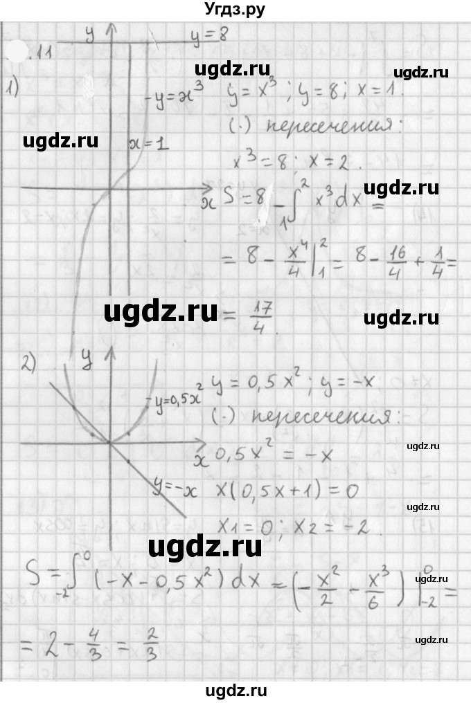 ГДЗ (Решебник к учебнику 2021) по алгебре 11 класс Мерзляк А.Г. / § 11 / 11.11