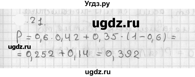 ГДЗ (Решебник к учебнику 2021) по алгебре 11 класс Мерзляк А.Г. / § 18 / 18.21