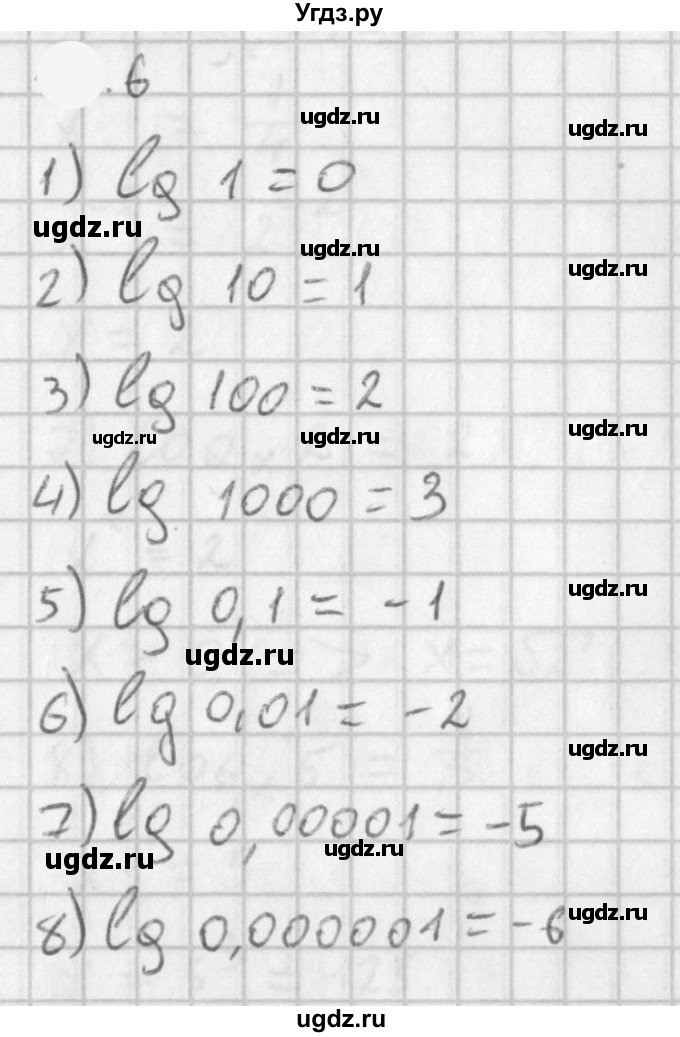 ГДЗ (Решебник к учебнику 2021) по алгебре 11 класс Мерзляк А.Г. / § 4 / 4.6