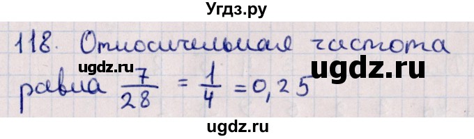 ГДЗ (Решебник к учебнику 2021) по алгебре 11 класс Мерзляк А.Г. / упражнения для повторения курса алгебры / 118