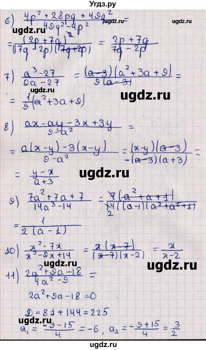 ГДЗ (Решебник к учебнику 2021) по алгебре 11 класс Мерзляк А.Г. / упражнения для повторения курса алгебры / 148(продолжение 2)