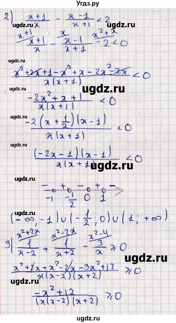 ГДЗ (Решебник к учебнику 2021) по алгебре 11 класс Мерзляк А.Г. / упражнения для повторения курса алгебры / 230(продолжение 2)