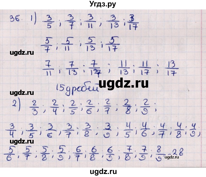 ГДЗ (Решебник к учебнику 2021) по алгебре 11 класс Мерзляк А.Г. / упражнения для повторения курса алгебры / 36