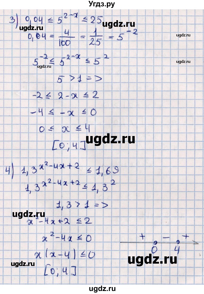 ГДЗ (Решебник к учебнику 2021) по алгебре 11 класс Мерзляк А.Г. / упражнения для повторения курса алгебры / 377(продолжение 2)