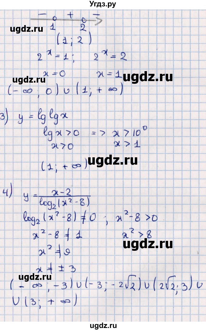 ГДЗ (Решебник к учебнику 2021) по алгебре 11 класс Мерзляк А.Г. / упражнения для повторения курса алгебры / 385(продолжение 2)