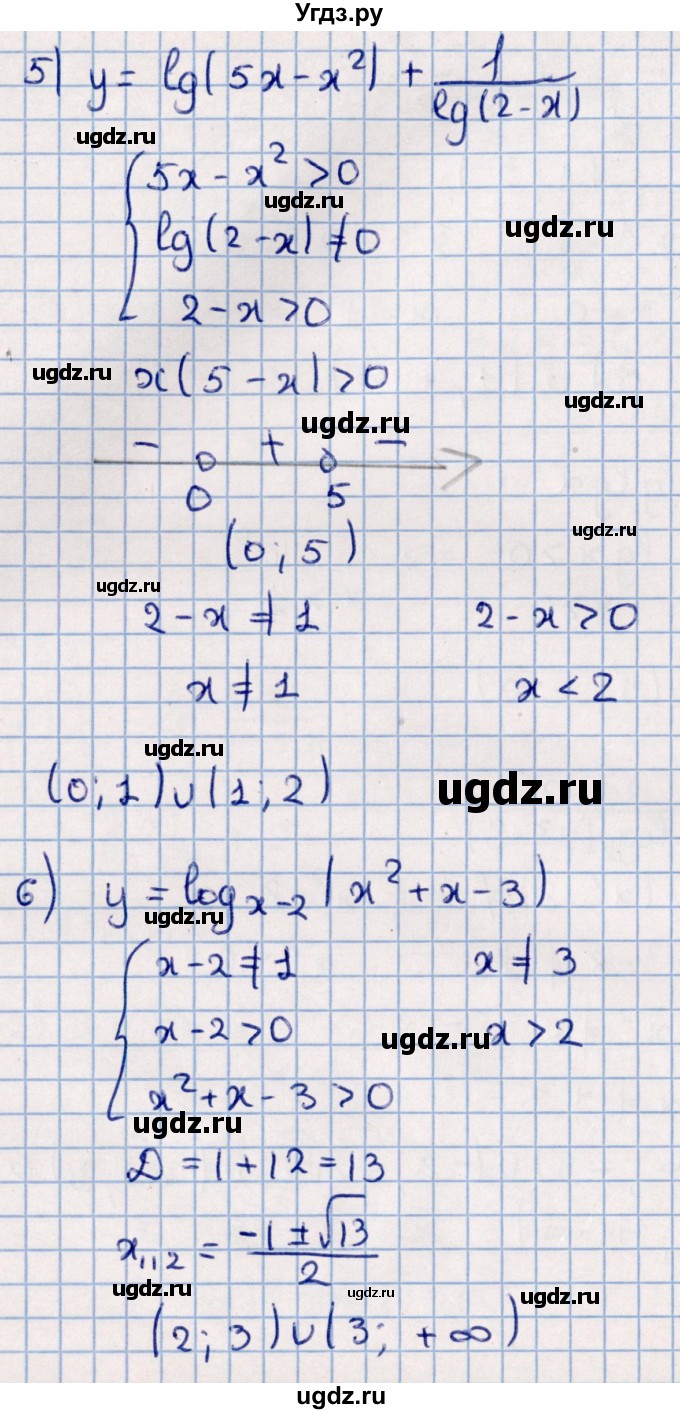 ГДЗ (Решебник к учебнику 2021) по алгебре 11 класс Мерзляк А.Г. / упражнения для повторения курса алгебры / 385(продолжение 3)