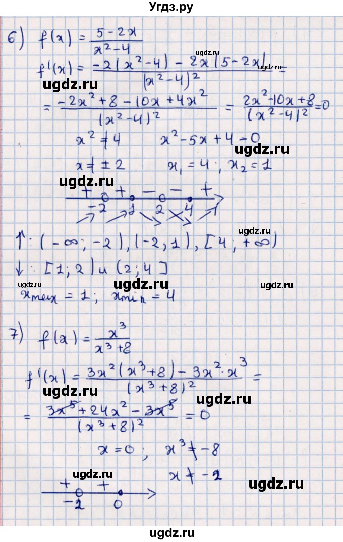 ГДЗ (Решебник к учебнику 2021) по алгебре 11 класс Мерзляк А.Г. / упражнения для повторения курса алгебры / 421(продолжение 4)