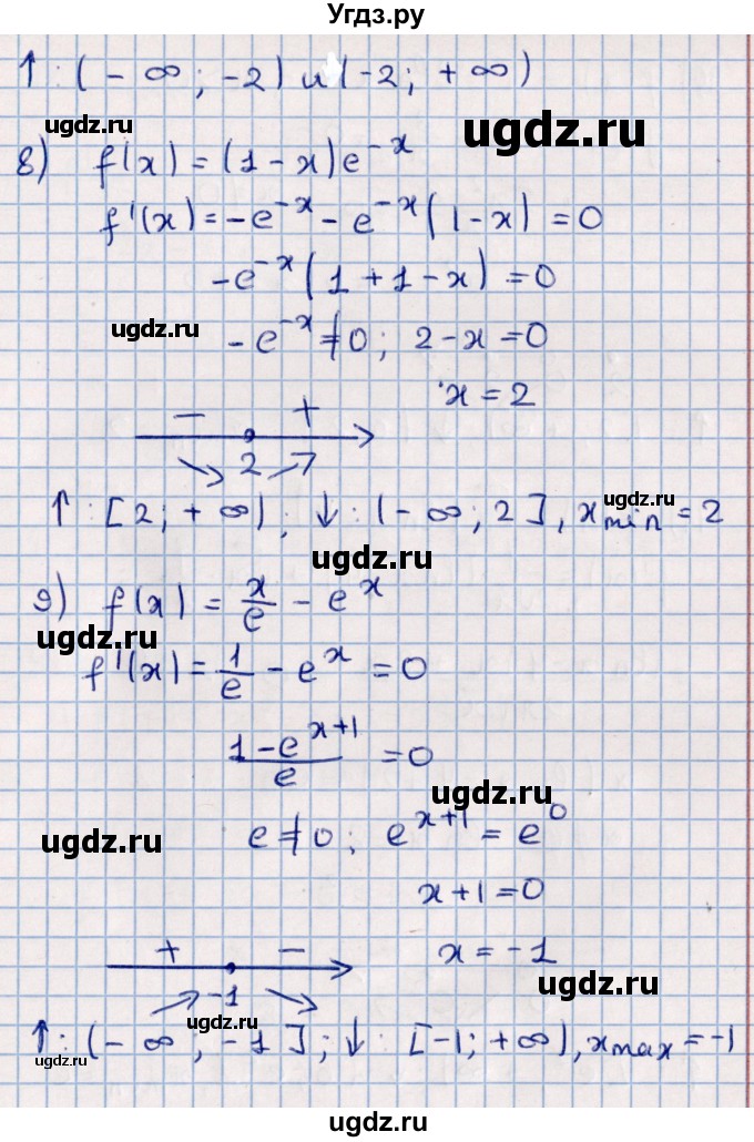 ГДЗ (Решебник к учебнику 2021) по алгебре 11 класс Мерзляк А.Г. / упражнения для повторения курса алгебры / 421(продолжение 5)