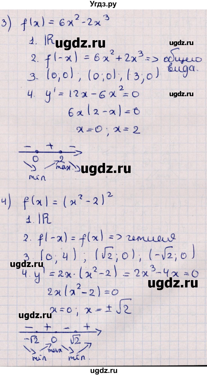 ГДЗ (Решебник к учебнику 2021) по алгебре 11 класс Мерзляк А.Г. / упражнения для повторения курса алгебры / 427(продолжение 2)