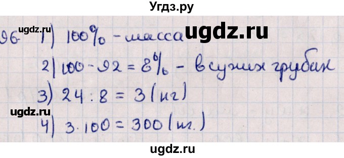 ГДЗ (Решебник к учебнику 2021) по алгебре 11 класс Мерзляк А.Г. / упражнения для повторения курса алгебры / 96