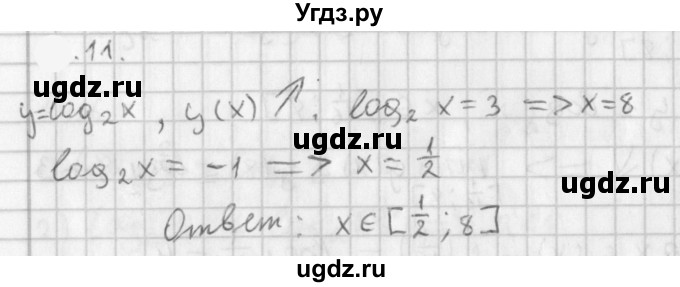 ГДЗ (Решебник к учебнику 2021) по алгебре 11 класс Мерзляк А.Г. / § 5 / 5.11