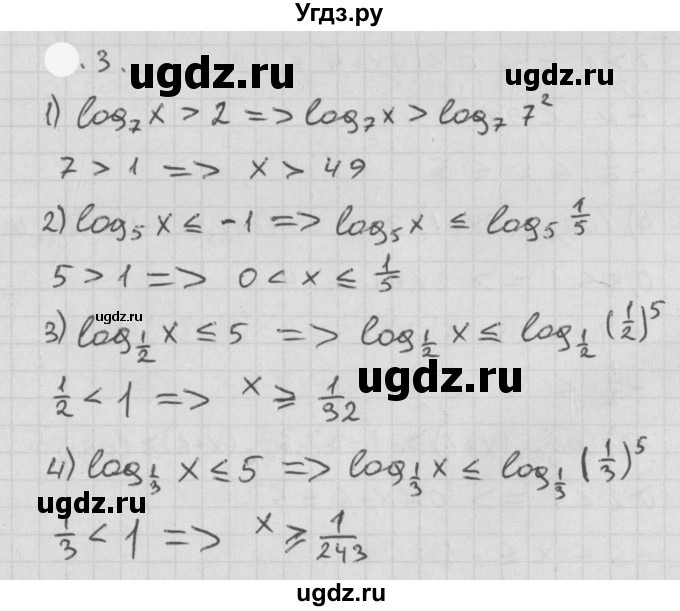 ГДЗ (Решебник к учебнику 2021) по алгебре 11 класс Мерзляк А.Г. / § 7 / 7.3