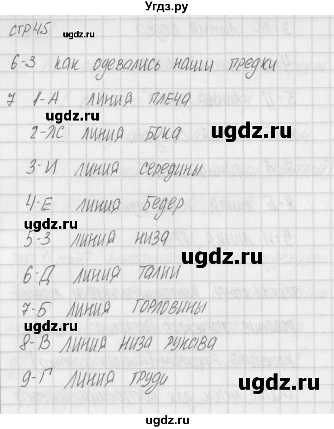 ГДЗ (Решебник) по технологии 7 класс (контрольно-измерительные материалы Технологии ведения дома) Логвинова О.Н. / тест 11. вариант / 2(продолжение 2)