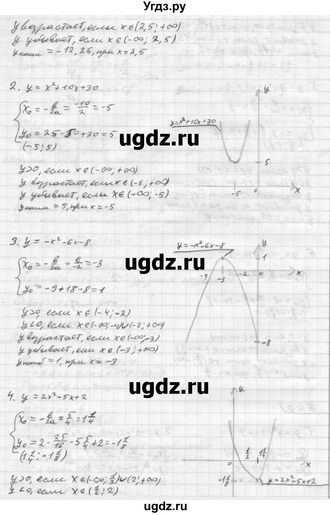 ГДЗ (Решебник №2) по алгебре 8 класс Колягин Ю.М. / упражнение номер / 639(продолжение 2)