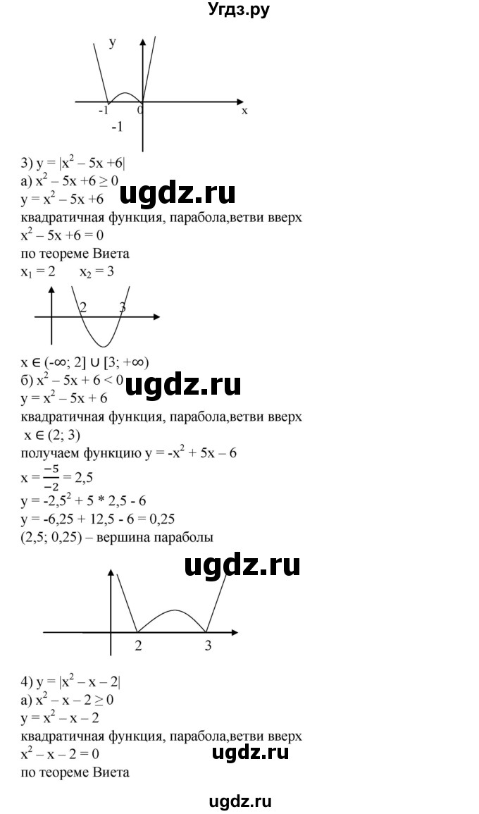ГДЗ (Решебник №1) по алгебре 8 класс Колягин Ю.М. / упражнение номер / 913(продолжение 3)