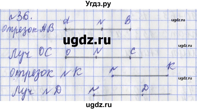 ГДЗ (Решебник №1) по математике 3 класс (рабочая тетрадь) Рудницкая В.Н. / часть 2. упражнение / 36