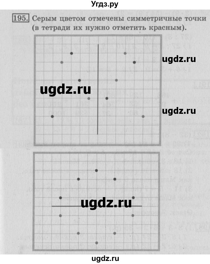 ГДЗ (Решебник №2) по математике 3 класс (рабочая тетрадь) Рудницкая В.Н. / часть 1. упражнение / 195