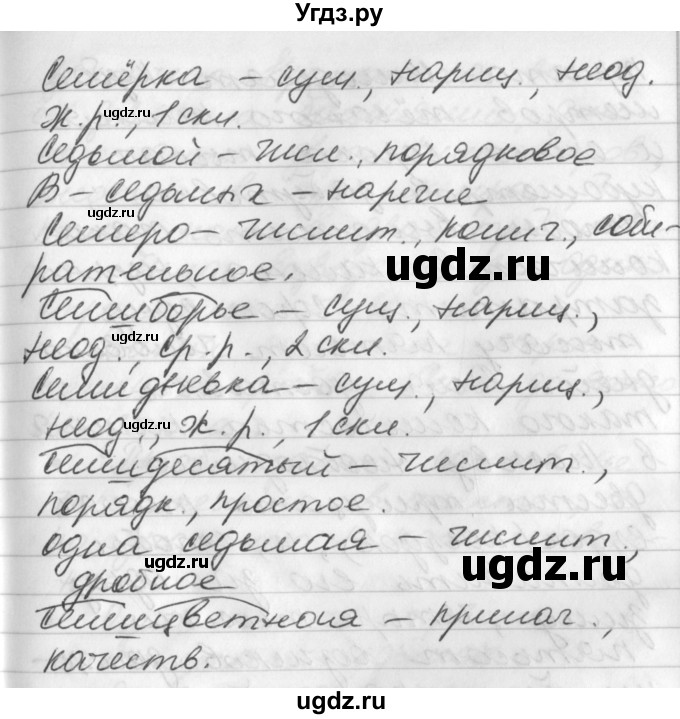 ГДЗ (Решебник) по русскому языку 6 класс (рабочая тетрадь) Бабайцева В.В. / задание номер / 151(продолжение 2)