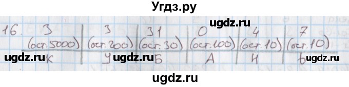 ГДЗ (Решебник) по математике 4 класс (дидактические материалы) Козлова С.А. / занимательные и нестандартные задачи / уроки 61-93 / 16