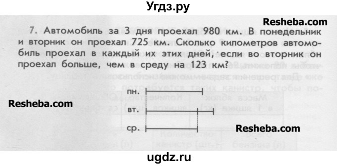 ГДЗ (Учебник) по математике 4 класс (дидактические материалы) Козлова С.А. / текстовые задачи / уроки 1-6 / 7