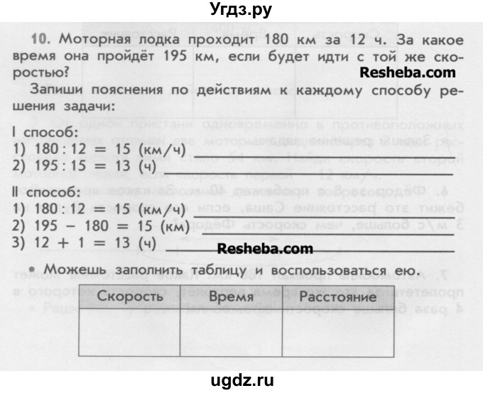 ГДЗ (Учебник) по математике 4 класс (дидактические материалы) Козлова С.А. / текстовые задачи / уроки 84-89 / 10