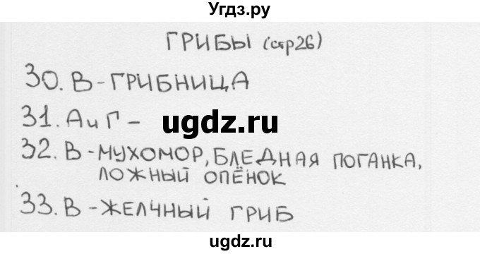ГДЗ (Решебник 2018) по окружающему миру 2 класс (тесты) Плешаков А.А. / страница / 26