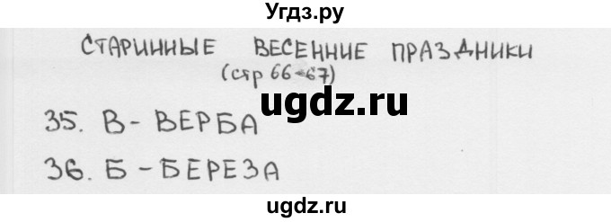 ГДЗ (Решебник 2018) по окружающему миру 2 класс (тесты) Плешаков А.А. / страница / 66