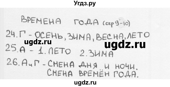 ГДЗ (Решебник 2018) по окружающему миру 2 класс (тесты) Плешаков А.А. / страница / 9