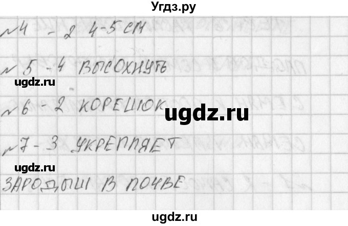 ГДЗ (Решение) по биологии 6 класс (контрольно-измерительные материалы) Богданов Н.А. / тест 26. вариант / 2(продолжение 2)