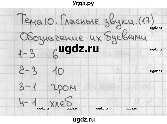 ГДЗ (Решебник 2018) по русскому языку 1 класс (тесты) Михайлова С.Ю. / страница / 17