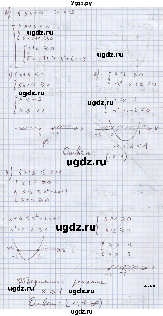 ГДЗ (Решебник) по алгебре 9 класс (дидактические материалы) Ткачева М.В. / § 16 / 12(продолжение 2)