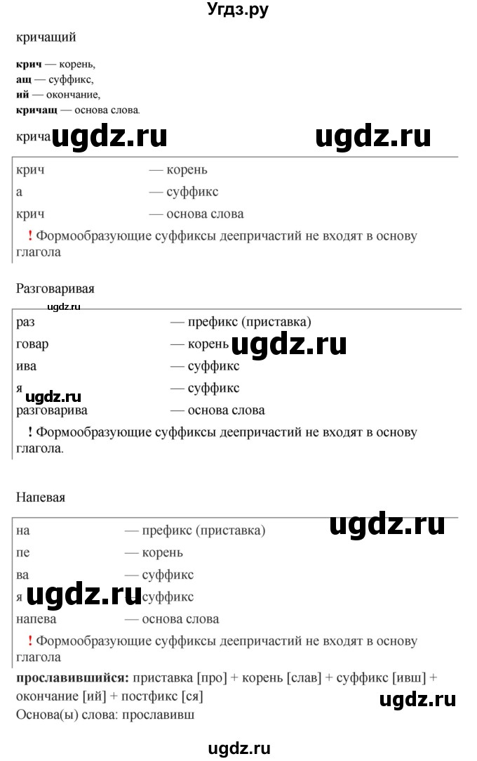 ГДЗ (Решебник) по русскому языку 10 класс Бабайцева В.В. / упражнение номер / 279(продолжение 2)