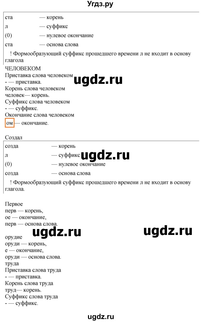 ГДЗ (Решебник) по русскому языку 10 класс Бабайцева В.В. / упражнение номер / 280(продолжение 2)