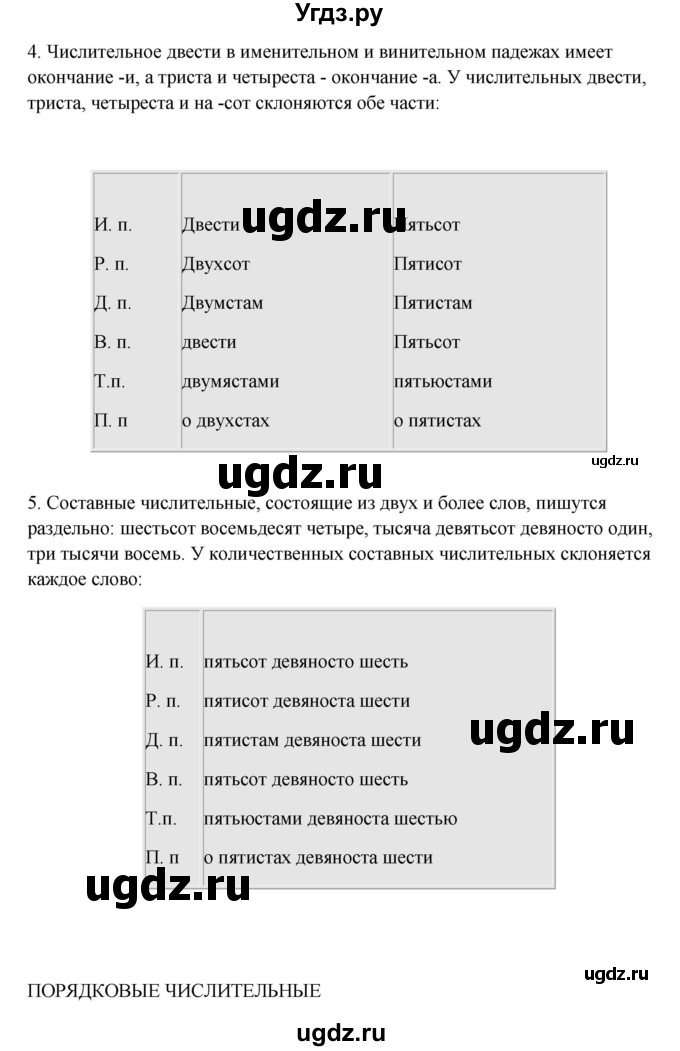 ГДЗ (Решебник) по русскому языку 10 класс Бабайцева В.В. / повторение морфологии / 18(продолжение 3)