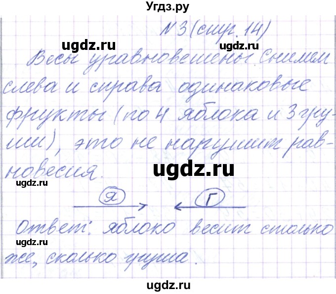 ГДЗ (Решебник) по математике 2 класс Чеботаревская Т.М. / часть 2. страница номер / 14(продолжение 2)