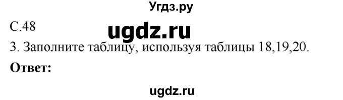 ГДЗ (Решебник 2017) по географии 9 класс (рабочая тетрадь) Таможняя Е.А. / тетрадь №1. страница / 48