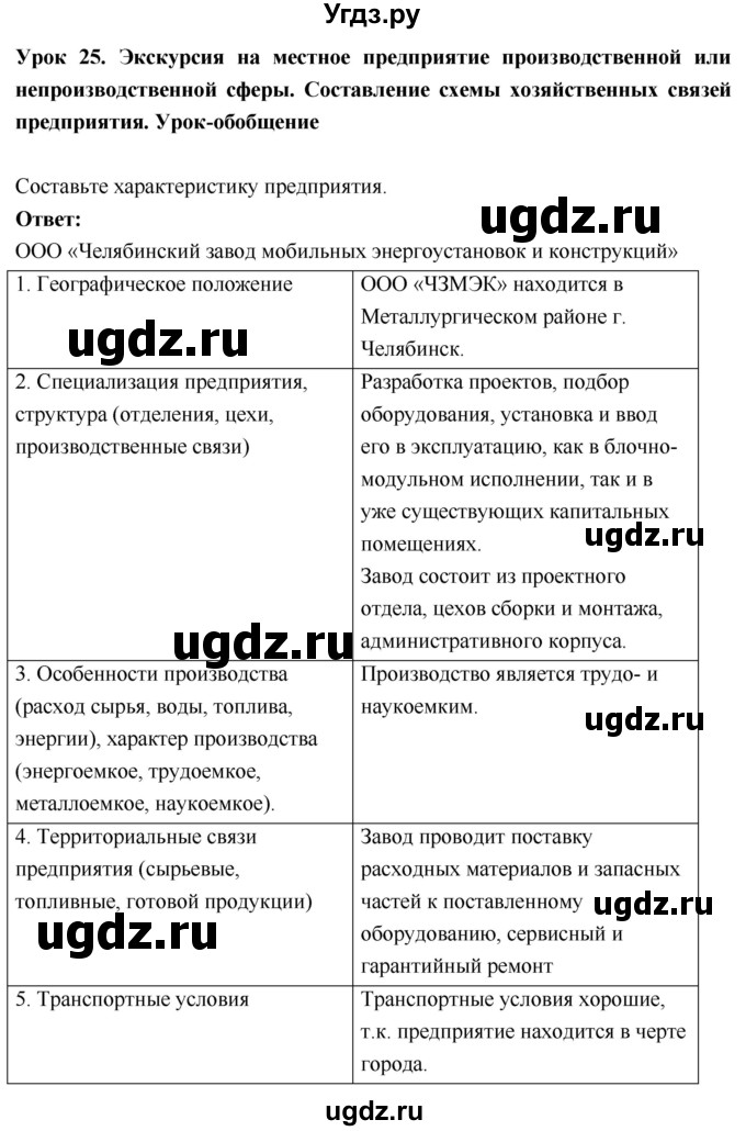 ГДЗ (Решебник 2017) по географии 9 класс (рабочая тетрадь) Таможняя Е.А. / тетрадь №1. страница / 64(продолжение 2)