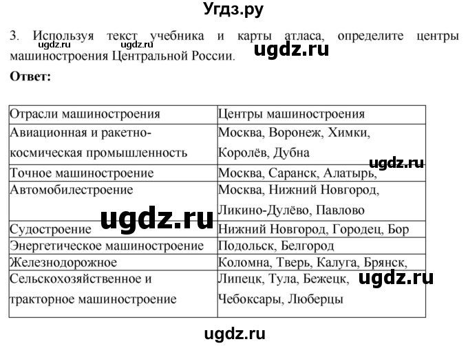 ГДЗ (Решебник 2017) по географии 9 класс (рабочая тетрадь) Таможняя Е.А. / тетрадь №1. страница / 78(продолжение 2)