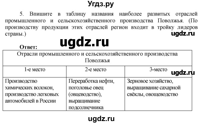 ГДЗ (Решебник 2017) по географии 9 класс (рабочая тетрадь) Таможняя Е.А. / тетрадь №2. страница / 28(продолжение 2)