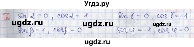 ГДЗ (Решебник) по алгебре 9 класс (дидактические материалы) Потапов М.К. / самостоятельные работы / СР-25 / вариант 1 / 2